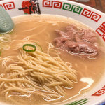 一蘭 - 「週替わりラーメン（市場系とんこつ）」（790円）。美味いですね。