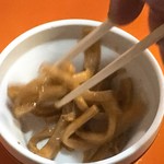 中華そば 上海 - メンマ食う奴