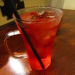 ラ フルール ド スリジエ - サービスの水出しハーブティー