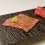 和牛肉割烹 格之進 82 - ハネシタのワサビ醤油
