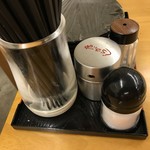 じゃんぼ総本店 - たこ焼きには唐辛子ですよね