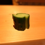 鮨 尚充 - 浅漬けきゅうり