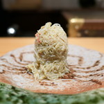 鮨 尚充 - 北海道噴火湾毛ガニ