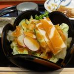 銀座 天一 - サラダ