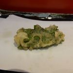 銀座 天一 - 真鯛・大葉包