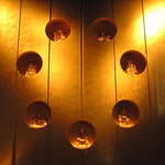 天川茶寮 柿千 - 大部屋の壁の七福神