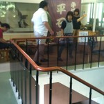 そば処 平石亭 - ２階の入り口