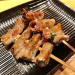 炭焼わが家 - 生姜の豚巻き