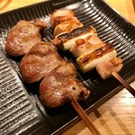 炭焼わが家 - しんぞうとねぎま