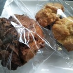 アーチュ＆プティカ - ショコラオーガニックバナナ＆レーズンとマフィン小2個（パッケージ）
