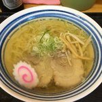小三郎 - らーめん  麺半分で
