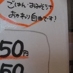 魚虎 - メニュー