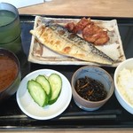 魚虎 - サバの塩焼定食