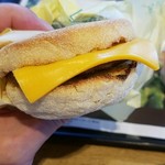 マクドナルド - 出発前なのでエッグは無し