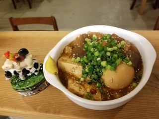 UshiGoya - 濃厚！和牛もつ味噌煮込み豆腐