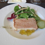 TERROIR Kawabata - 新鮮鶏レバーと国産ポークのシェフの愛するテリーヌ