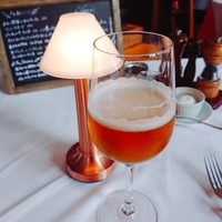 トラットリア グランボッカ - 496ビール   量が少なっ‼️(笑)美味しいけど。