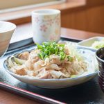 すいーとこーん - 料理写真:豚の生姜焼き定食