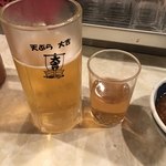 天ぷら 大吉 - ビール中500円