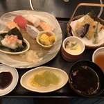 和食さと - 夏のすし和膳(¥1398＋税)
