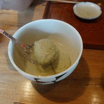 せきざわ - そばがき＝蕎麦団子4個