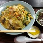 中華園 - 2011年7月29日、11時30分訪問もちろん、中華丼600円！やっぱり、めちゃ美味しいです。