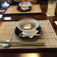 葉山 日影茶屋 - 【先付】
                新じゅん菜と養老豆腐