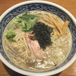 寿製麺 よしかわ - 【限定】中濃煮干そば　750円