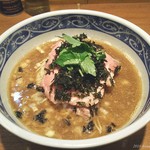 寿製麺 よしかわ - かます煮干×大山鶏×鰤の濃厚そば　850円