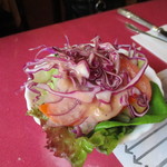 ピーチドール - 定食のサラダ