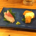 Namiki Hachiko - 2018.6そと呑み〜  そと呑み〜でお刺身始め魚が食べられるのは本当に嬉しい♪