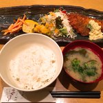 キッチンCOME - ほっけふらい定食