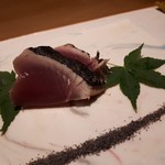 鮨　Shizuku - カツオ❤こだわりのお塩で。