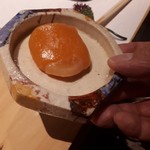 鮨　Shizuku - オレンジ色のホタテなんて見たことない！！