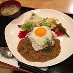 キッチンCOME - 日替わり定食（キーマカレー）