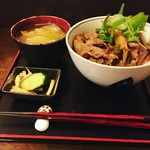 神戸牛丼　広重 - 