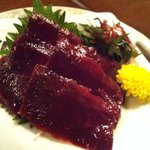 まごの邸 - ハツの刺身　780円