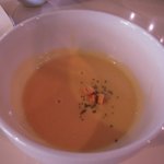 カフェ アンリュール - おすすめランチ　本日のスープ
