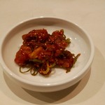 串泉 - チャンジャ（真だら胃の塩辛）500円