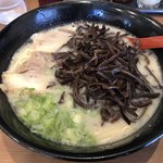 一成 - ラーメン こく味＝５００円
      キクラゲ＝５０円
