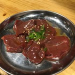 たまには焼肉 - (料理)レバー焼き