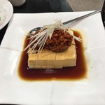 中国家庭料理 神洲之華 - 四川風冷奴 辛肉味噌が美味いです。