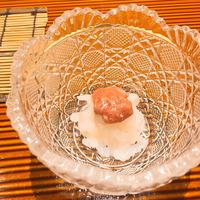 鮨 三上 - 白魚と鯛の酒盗