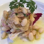 fagiolo bianco 白インゲン豆とツナのサラダ　よくできてます　シンプルなのにしっかり美味しいです