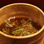 室町 和久傳 - じゅんさい入りの椀物