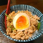 らーめん 鶏喰 - 味玉のせ