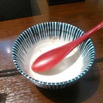 らーめん 鶏喰 - 完食です