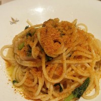 Giglio - 　　　　カラスミとホタテと小松菜の手打ち