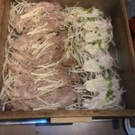 Kaisen Seiromushi Katsuura - 牛肉、豚肉