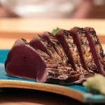 鮨 よし田 - 鰹タタキ